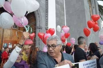 Globos de colores vuelan en Telde por Yurena López (Foto TA)